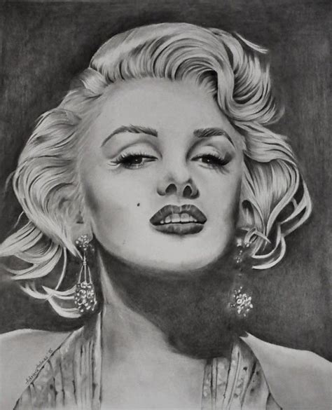Marilyn Monroe Sketch Pencil Drawing Sketch Art Drawing