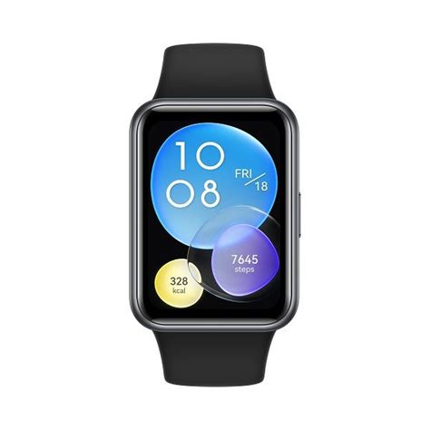 Huawei Watch Fit 2 Smartwatch Black Shop Today Get It Tomorrow