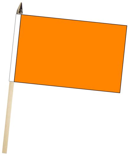 Plain Orange Flag Png Clipart Png All
