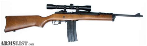 Armslist For Sale Ruger Mini 14 With Scope