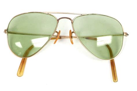 vintage bandl ray ban bausch lomb 1 10 12k gf gold 56mm 58mm green lens aviatorのebay公認海外通販｜セカイモン