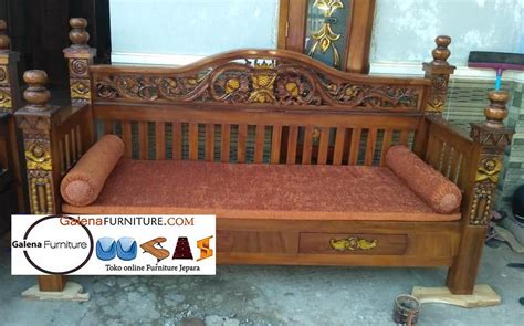 Pilihlah gerai minimalis untuk furniture rumah/kantor anda. Bale Bale Minimalis Kayu Jati | Model Bangku Antik Ukiran ...