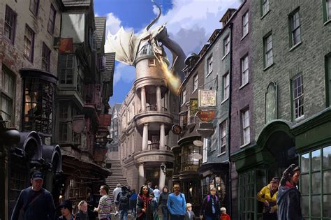 Harry Potter Theme Park Universal Orlando 2014