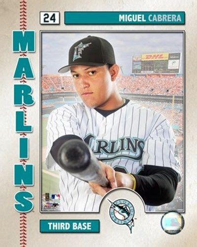 Miguel Cabrera Miguel Cabrera Baseball Cards Marlins