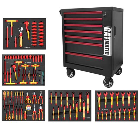 High End Tool Trolley With 94pcs Insulated Tools Professional