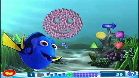 Finding Nemo Nemos Underwater World Of Fun Moonfish Memory Game