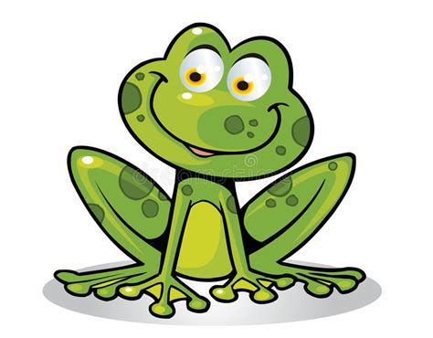 Cute Green Frog Cartoon Stock Illustration Illustration Of Comic