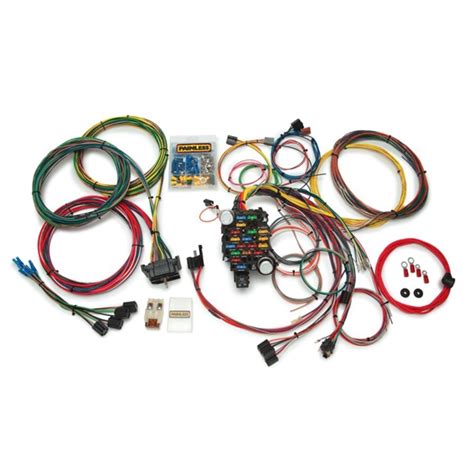 I'm using a 20 circuit wiring harness from speedway motors. Painless 10206 67-72 Chevy GMC C10 K10 28 Circuit Pickup Truck Wiring Harness | eBay