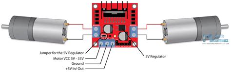 L298n Motor Driver Arduino Interface How It Works Codes Schematics
