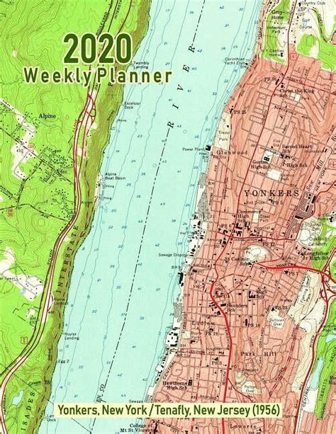 2020 Weekly Planner Yonkers New Yorktenafly New Jersey 1956