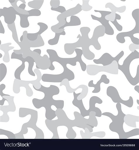 Seamless Snow Camouflage Royalty Free Vector Image