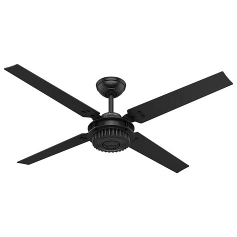 Ceiling fan 60 inch white umbrella. Hunter Chronicle 54 in. Indoor/Outdoor Matte Black Ceiling ...
