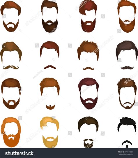 39 our favorite anime boy hair how to draw. Mans Trendy Haircut Types Barber Shop Stock Vector ...