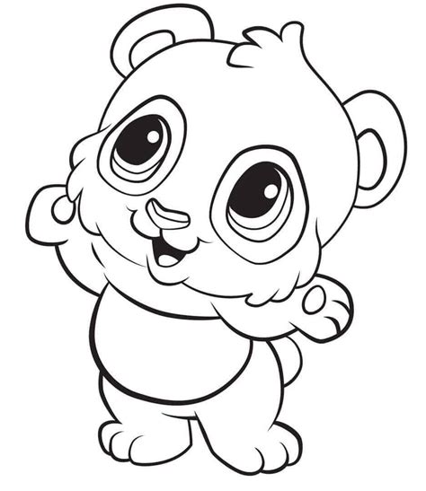 Hier haben wir einfache liebenswerte charaktere mit großen glasigen augen, die dein herz zum schmelzen bringen. Ausmalbilder Panda zum Drucken | WONDER DAY