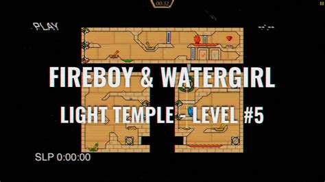 Fireboy And Watergirl Walkthrough Light Temple Level 5 YouTube