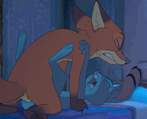 Rule Male Animated Bed Edit Fox Furry Interspecies Judy Hopps Lagomorph Nick Wilde