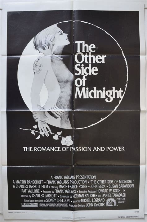 Other Side Of Midnight The Original Cinema Movie Poster From