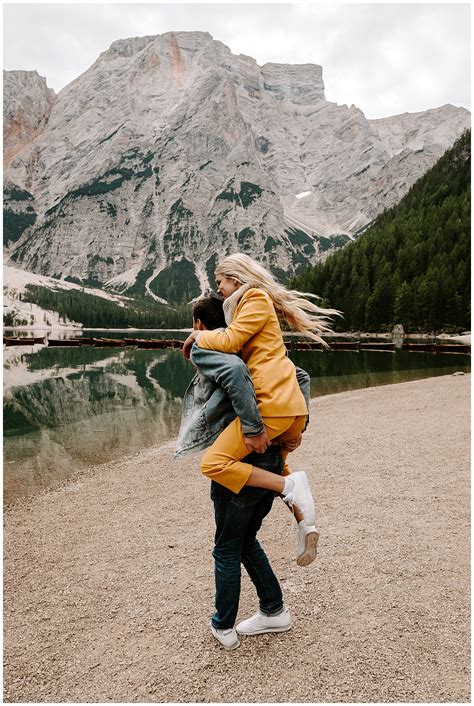 Lago Di Braies Elopement Pragser Wildsee Wedding Dolomites Elopement