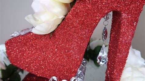 Red Bottoms High Heeled Centerpiece How To Make High Heeled Shoe