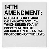 Image result for 14th Amendment