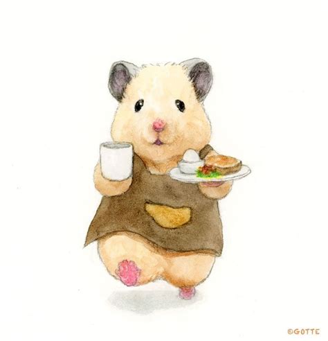 Pin On Hamster Illustrations