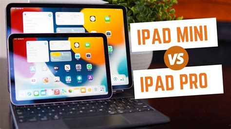 Ipad Mini 6 Vs Ipad Pro 11 Which One Should You Buy Youtube