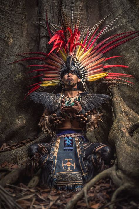 mexica aztec warrior portrait cultural photography workshops by jp stones mayan art aztec