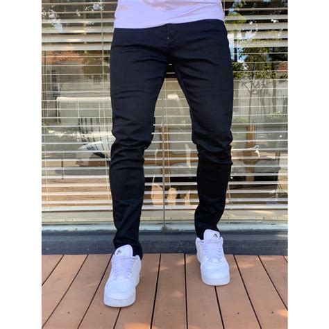 Calça Jeans Masculina Slim Original Skinny Qualidade Premium Shopee