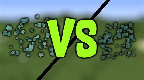 Fancy Block Particles Mod Minecraft Mod Showcase Youtube