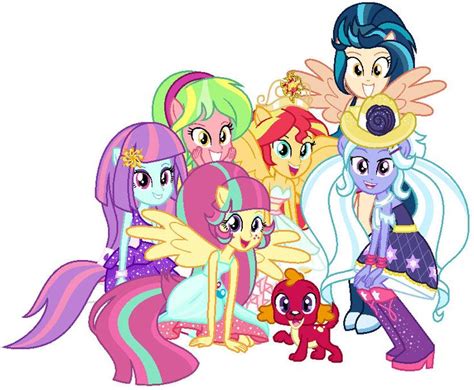 Au Mane 6 By Sarahalen On Deviantart My Little Pony Characters My