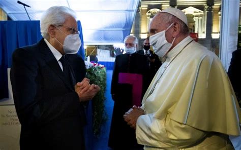 E conte sale al quirinale da mattarella. Gli auguri di Mattarella al Papa: "In pandemia ha portato ...