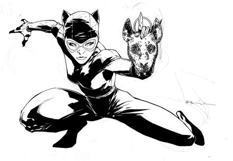 Catwoman Ryan Benjamin In Joe Gonzalezs Pin Ups And Commissions Comic