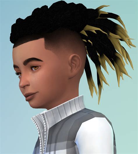 Sims 4 Ccs The Best Es Male Hair Converted For Boys By