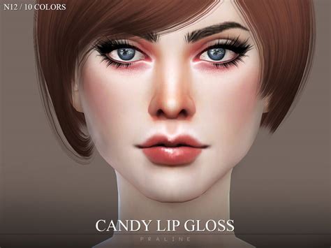 Candy Lip Gloss N12 The Sims 4 Catalog