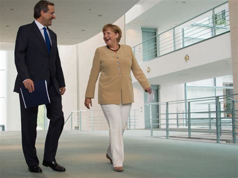 Samaras Y Merkel Evalúan Nuevos Recortes Infobae
