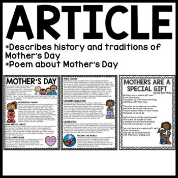 (subject/ focus) about the problems in grammar of the college students about the mother tongue about the 5 th annual asean english teachers conference ( invitation) about the ex. Mother's Day Reading Comprehension Worksheet, Poem, May | TpT