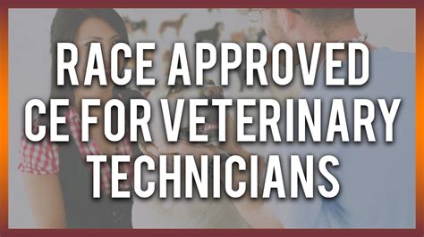 Purdue veterinary medicine is an authorized provider of continuing education (ce) for veterinarians and veterinary technicians. RACE Approved CE for Veterinary Technicians - YouTube
