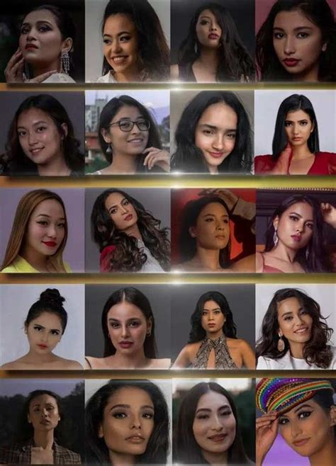 Miss Universe Nepal 2022 Top 20 Semi Finalists Revealed