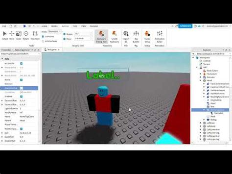 How To Make An Overhead Gui Name Tag In Roblox Studio YouTube