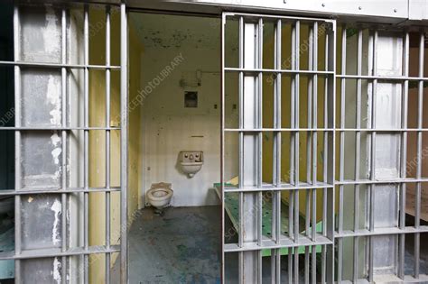 Prison Cell At Wyoming Frontier Prison Stock Image C0262335