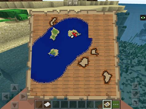Minecraft Buried Treasure Map