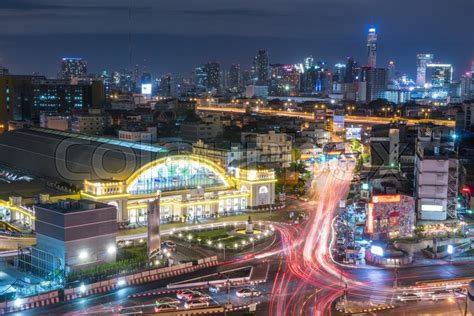 Hua Lamphong Railway Station In Bangkok Stock Image Colourbox