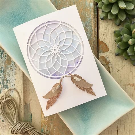 Dream Catcher Card Cards Greeting Cards Dream Catcher