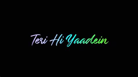 All rights to music label co. Jab bhi teri Yaad Aayegi 💞 - YouTube