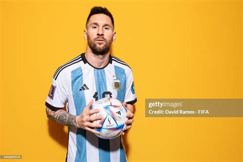 lionel messi of argentina poses during the official fifa world cup news photo getty images