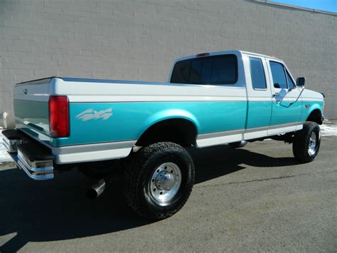Lifted 1995 Ford F250 Supercab Longbed Xlt 4x4 5 Speed Manual 73
