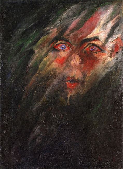 The Great Fear Painting Walter Gramatté Oil Paintings