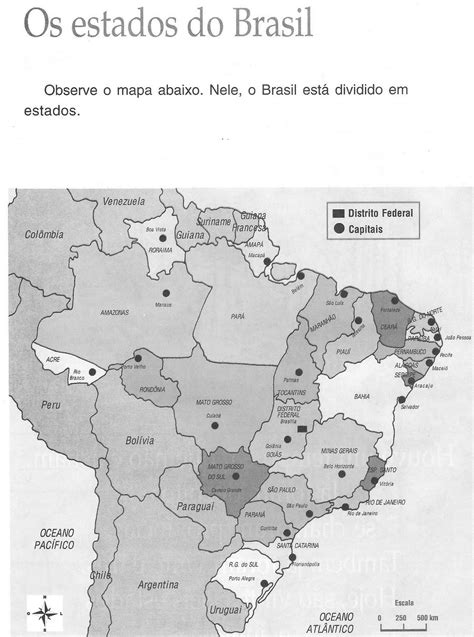 Ver E Fazer Atividades Pedagógicas Estados Brasileiros E Bacias