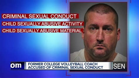 Former College Volleyball Coach Accused Of Criminal Sexual Conduct Youtube