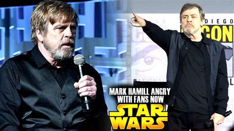 mark hamill is angry with star wars fans right now surprising details star wars explained